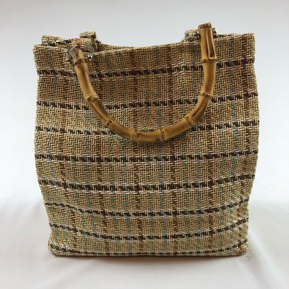 The Limited wicker-like/straw-like bag